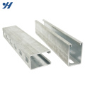 Stainless Steel Unistrut Hot Dip c channel steel price,stainless steel channel